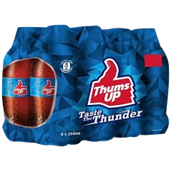 Thums Up 250 ML Soft Drink (8 PCS)