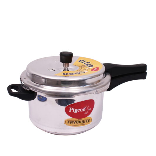 Pigeon Favourite Aluminium Outer Lid Pressure Cooker (2 L+ 3 L+ 5 L): 1 Unit - Image 2