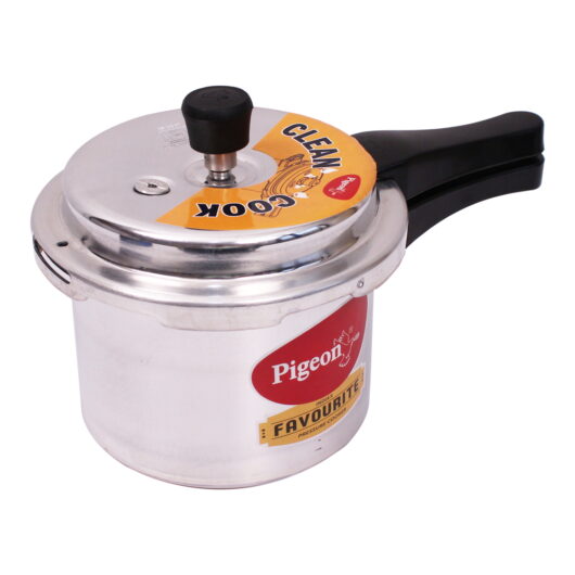Pigeon Favourite Aluminium Outer Lid Pressure Cooker (2 L+ 3 L+ 5 L): 1 Unit - Image 9